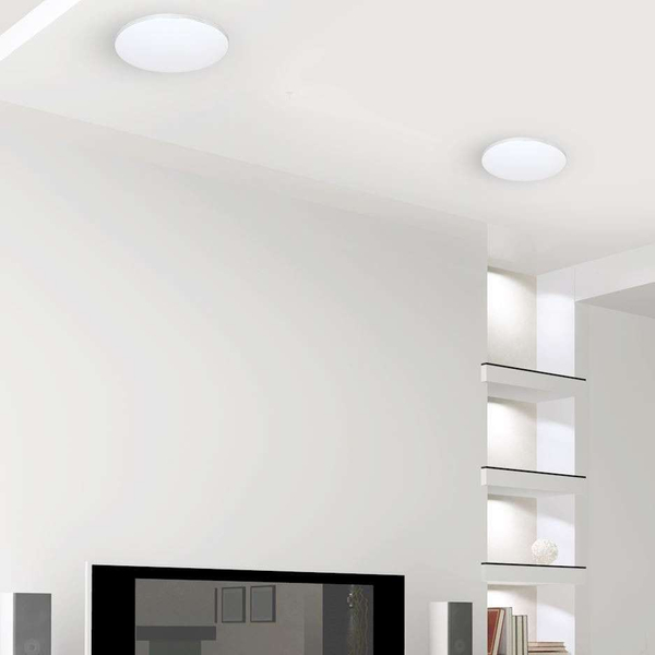 Plafon LAMPA sufitowa SIENA ML262 Milagro okrągła OPRAWA LED 30W 3000-6000K z pilotem biała