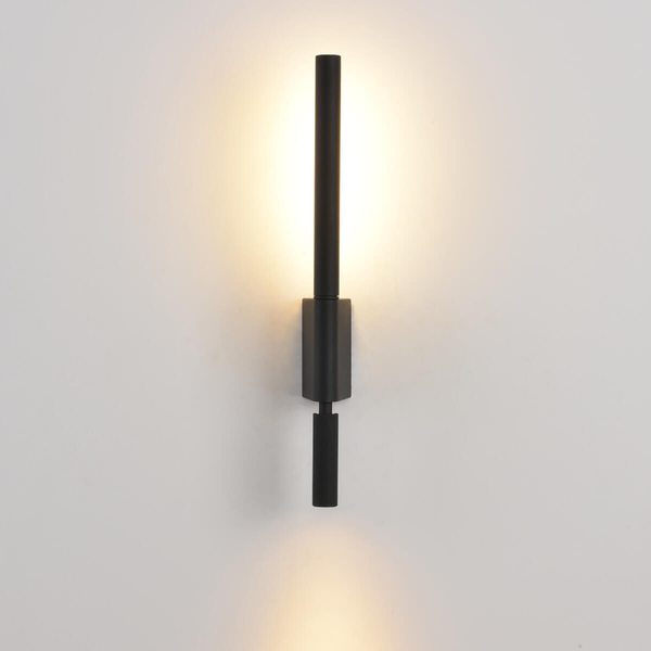 Regulowany kinkiet ścienny Explore MB81806-BK LED 8W 3000K metalowy czarny