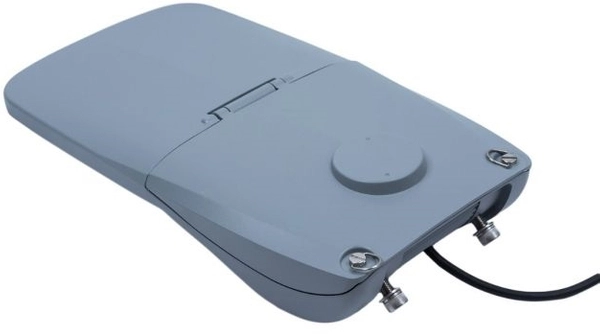 Metalowa lampa uliczna Blaupunkt LU48NW+FA1M+WSO1M+SO4M LED 48W biała