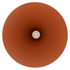 Lampa do salonu trójkątna ZENITH 11486 zwis terakota