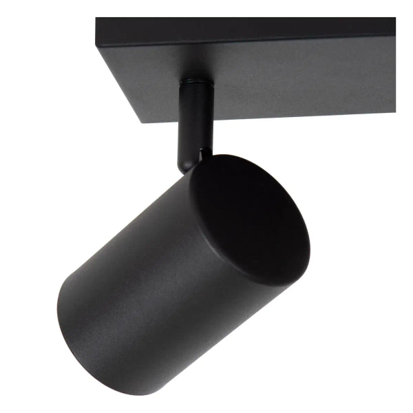 Lampa sufitowa regulowana AMIGO 53910/03/30 z reflektorkami czarny