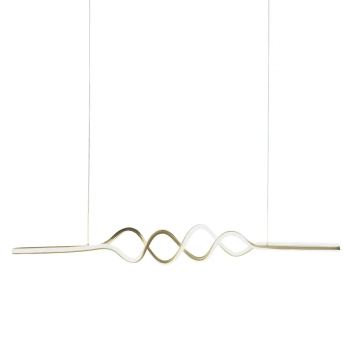 Lampa wisząca spirala ANCONA ML1575 LED 36W 4000K czarna
