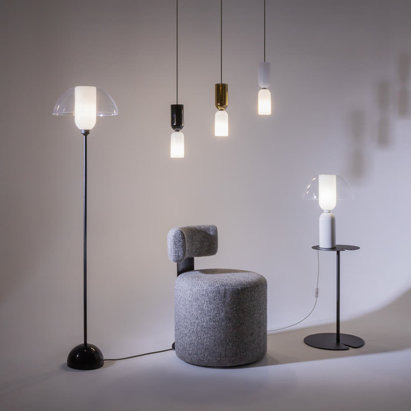 Zawieszana lampa Memory MOD177PL-01W Maytoni tubki do salonu czarna biała