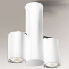 LAMPA sufitowa SHIMA 7208 Shilo metalowa OPRAWA reflektorowa tuba biała