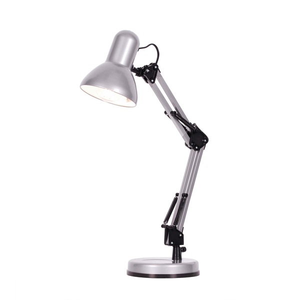 Metalowa lampa nocna Cosmo K-MT-COSMO Kaja do sypialni czarna srebrna