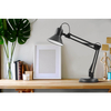 Lampka biurkowa Tiago TB-29743-BK Italux regulowana reflektorek czarna