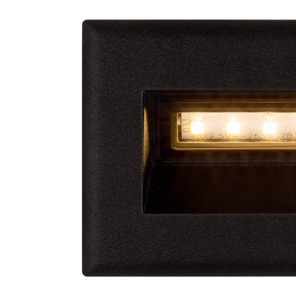 Oświetlenie schodowe Bosca O045SL-L3B3K IP65 LED 3W 3000K czarne