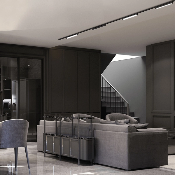 Sufitowa lampa OTIS ML7914 Milagro LED 21W 4000K do 1fazowej szyny czarna