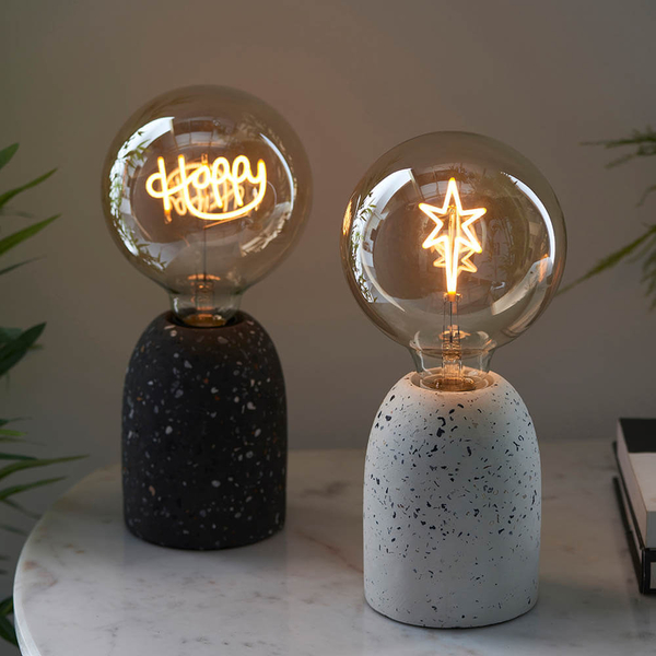 Kulista żarówka Happy 97399 LED E27 130lm 2W 2000K bursztynowy