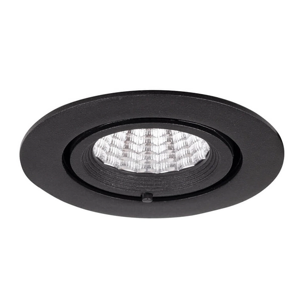 Regulowana lampa wpuszczana RUBIO H0133 Maxlight LED 10W 3000K okrągła czarny