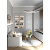 Żyrandol pierścieniowy Agari Multi 5424 Shilo LED 89W 3000K złoty