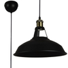 Loftowa lampa wisząca New Axel AZ1351 Azzardo nad wyspę czarna złota