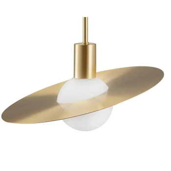 Designerska lampa wisząca Jupiter ST-1737M Step szczotkowany złoty