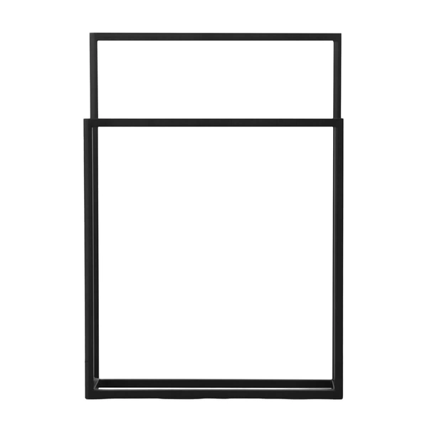 Podwójny wieszak Kaja Home KS-10 WIESZAK TOWEL II metalowy czarny