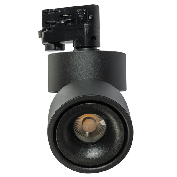 Reflektorowa lampa sufitowa Costa AZ4549 LED 12W 3000Kdo szyn 3-faz czarny
