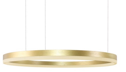 Lampa wisząca regulowana Halo AZ4961 Azzardo LED 56W 3000K ring złoty