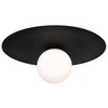 Lampa nasufitowa Cape Town C01933BK Cosmolight nowoczesna kula ball czarna