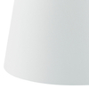 Salonowy klosz do lampy Cezanne CEZ162 Dar Lighting okrągły biały