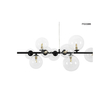 Modernistyczna lampa wisząca Alure bubbles LED 15W czarna