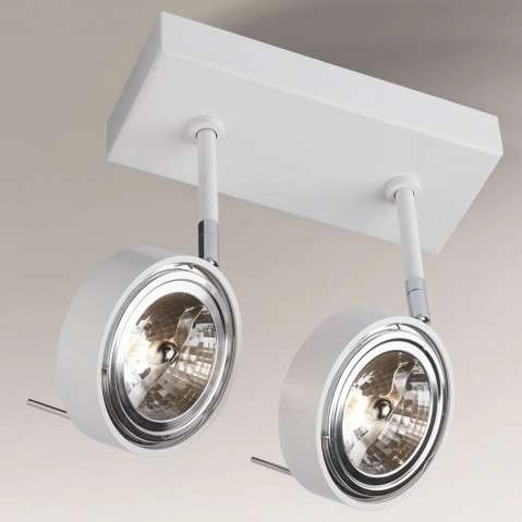 LAMPA sufitowa FUSSA 7228 Shilo regulowana OPRAWA metalowa SPOT reflektorowy jerry biały