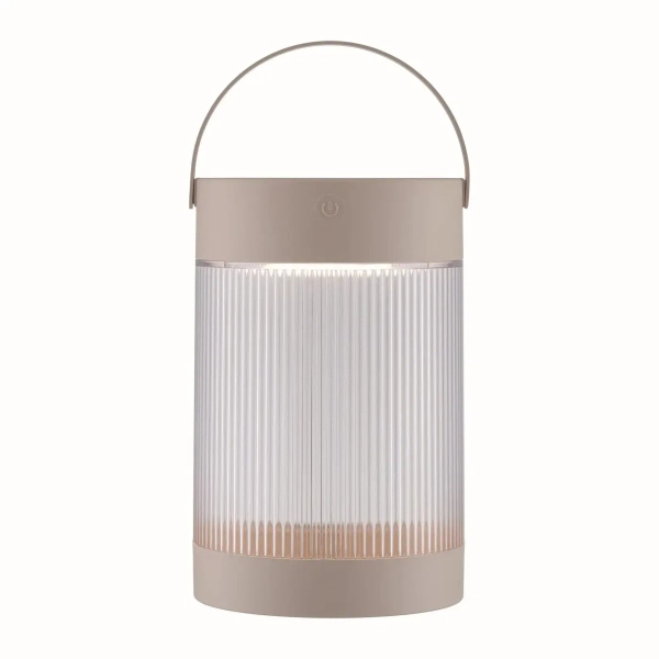 Stołowa lampka zewnętrzna Coupar 2518215009 IP44 tuba solarna beżowy