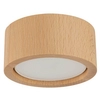 Lampa nasufitowa do kuchni Eve 10123 okrąg round eco drewniana