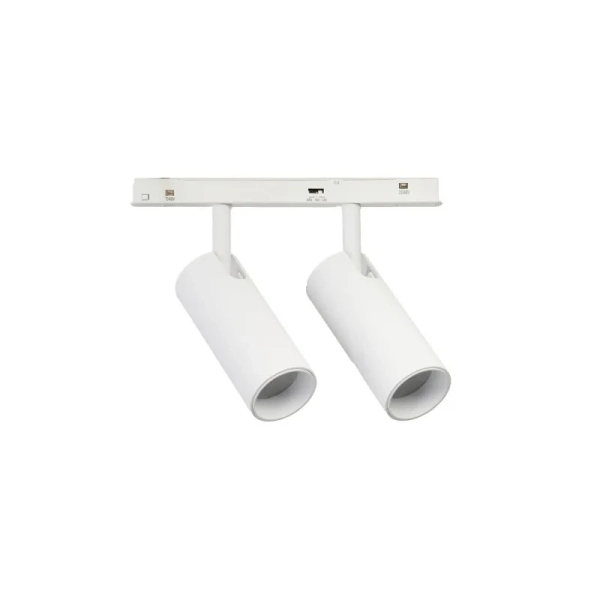 Dwufazowa lampa szynowa ALFA biała AZ6514 2x16W 2800-6500K