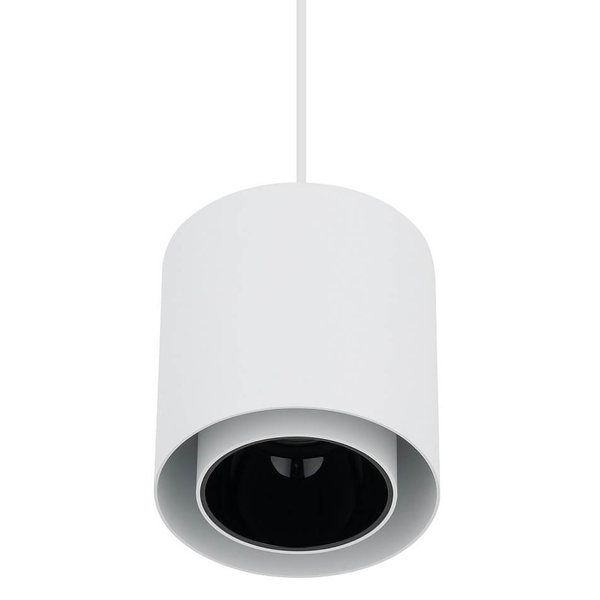 Wisząca lampa nad stół POINT 11510 tuba biały
