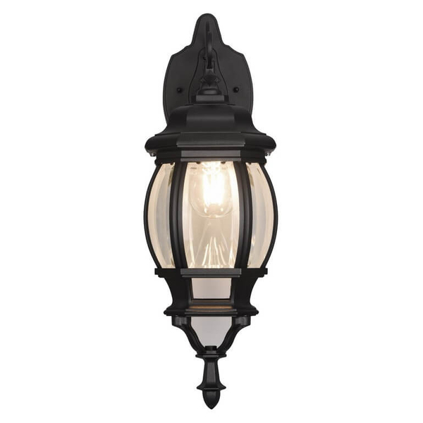 Lampa na elewację Elvo 206960132 tarasowa IP23 czarna