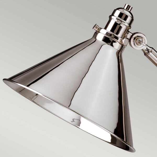 Podłogowa lampa z regulacją Provence PV-FL-PN Elstead nikiel