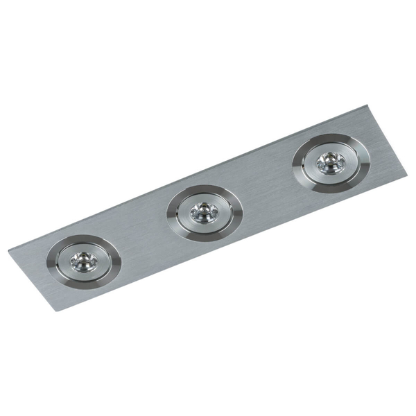 Regulowana lampa wpuszczana Fiamma MQ71815-3B Italux LED 9W srebrny
