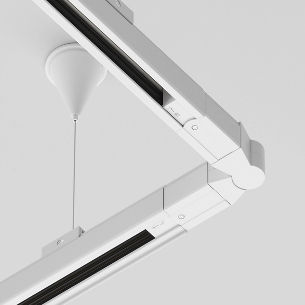 Złącze-L do systemu 3-fazowego Trinity TRA005CS-31W Maytoni białe