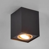 Metalowa lampa sufitowa BISCUIT 613000180 Trio kuchenna czarny złoty