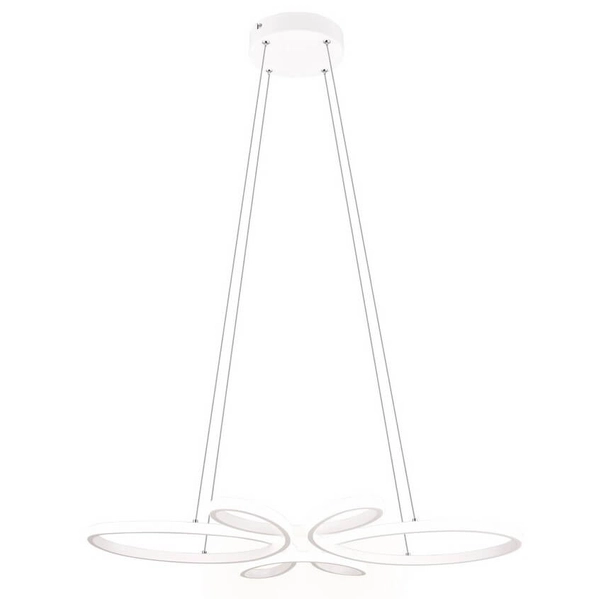 Nowoczesna lampa wisząca do salonu Fly 345619131 LED 32W 4000K biała