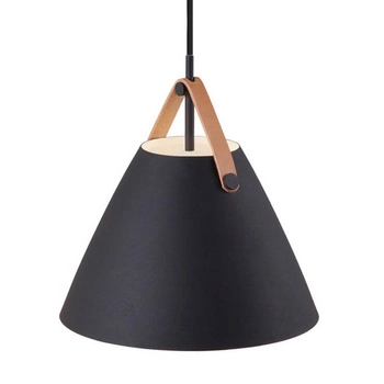 Wisząca lampa nad wyspę Strap 84333003 DFTP metalowa do kuchni czarna