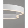Asymetryczna lampa wisząca VELBANO LE45416 LED 61W 3000K biały
