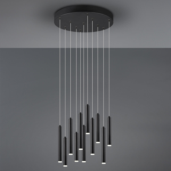 Zwieszana lampa salonowa TUBULAR 321691132 Trio LED 2,5W 3000K czarny
