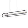 Lampa wisząca nad stół Demark QN-DEMARK-LP-BK LED 58W 3000K owalna czarny