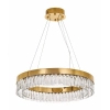 Kryształowa wisząca lampa ALEXIS złota ST-8876P-60 1xLED 15W 3000K ring