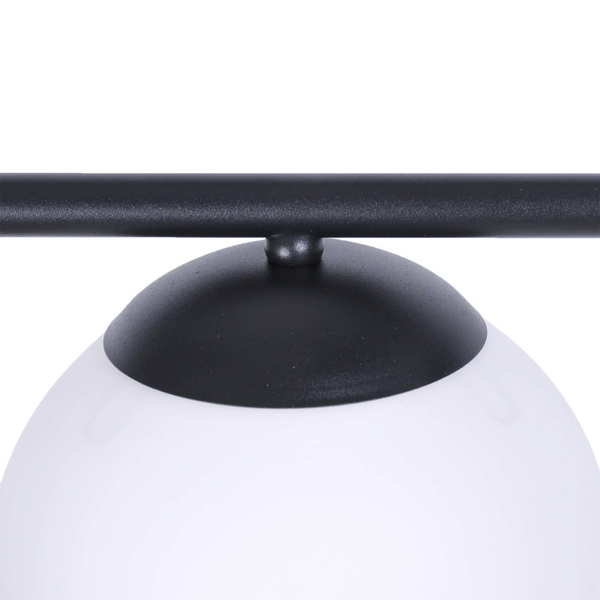 Nowoczesna lampa wisząca VUELTA K-4736 molekularny zwis czarny