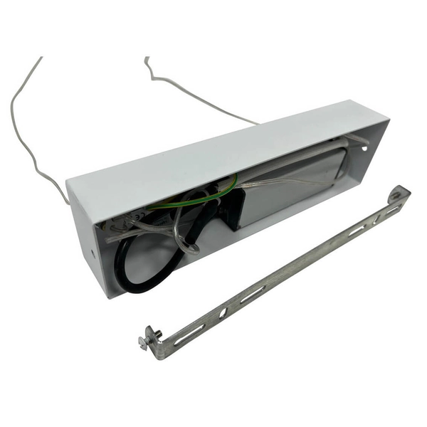 Ledowa lampa wisząca Mirror LP-999/1P L WH LED 50W 3000K IP44 biała