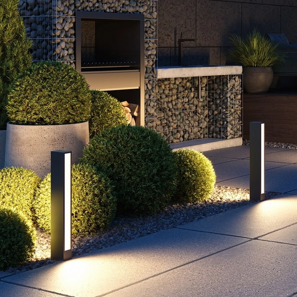 Lampa oświetleniowa zewnętrzna Hof O422FL-L12GF LED 12W 3000K grafitowa