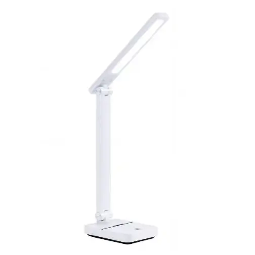 Nowoczesna lampa BIURKOWA 1949-WH LED 8W CCT regulowana biała