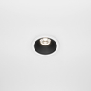 Ledowy wpust sufitowy Alfa DL043-01-10W4K-D-RD-WB 10W 4000K biały czarny