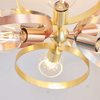 Lampa sufitowa do gabinetu Hoop 91935 Endon mosiądz miedziana nikiel