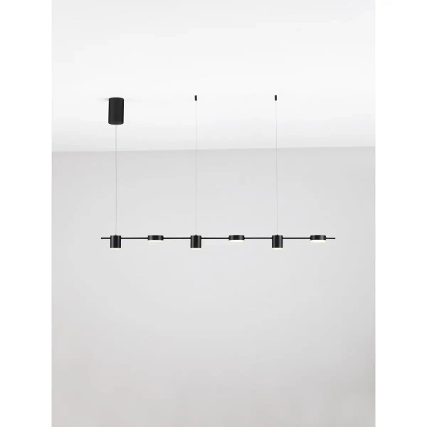 Lampa wisząca ORELVIO LE45435 LED 29W 2700-4000K ściemnialna czarna