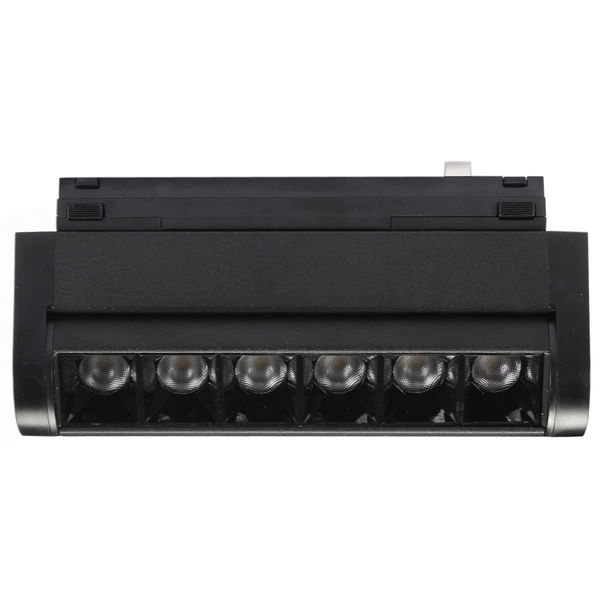 Lampa magnetyczna kierunkowa do szynoprzewodu 966 Domeno LED 6W 3000K czarna