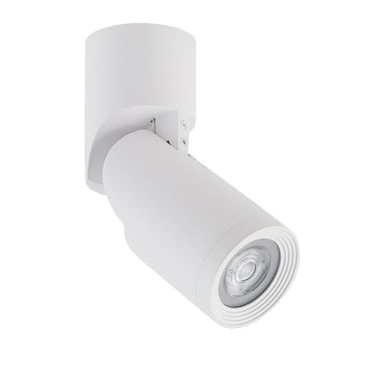 Lampa sufitowa reflektor Mike 7660 Nowodvorski regulowana tuba biała