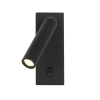 Nowoczesny kinkiet ścienny Nova WL-46376-1-BK LED 2,5W 3000K na hol czarny