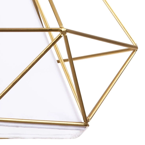 Loftowa LAMPA wisząca HIRA 318503 Polux abażurowy zwis do pokoju złoty biały